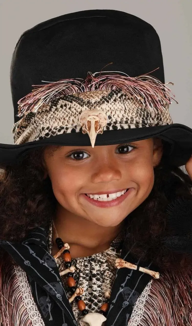 Premium Girl's Witch Doctor Costume Large New NWT Halloween Cosplay Spooky